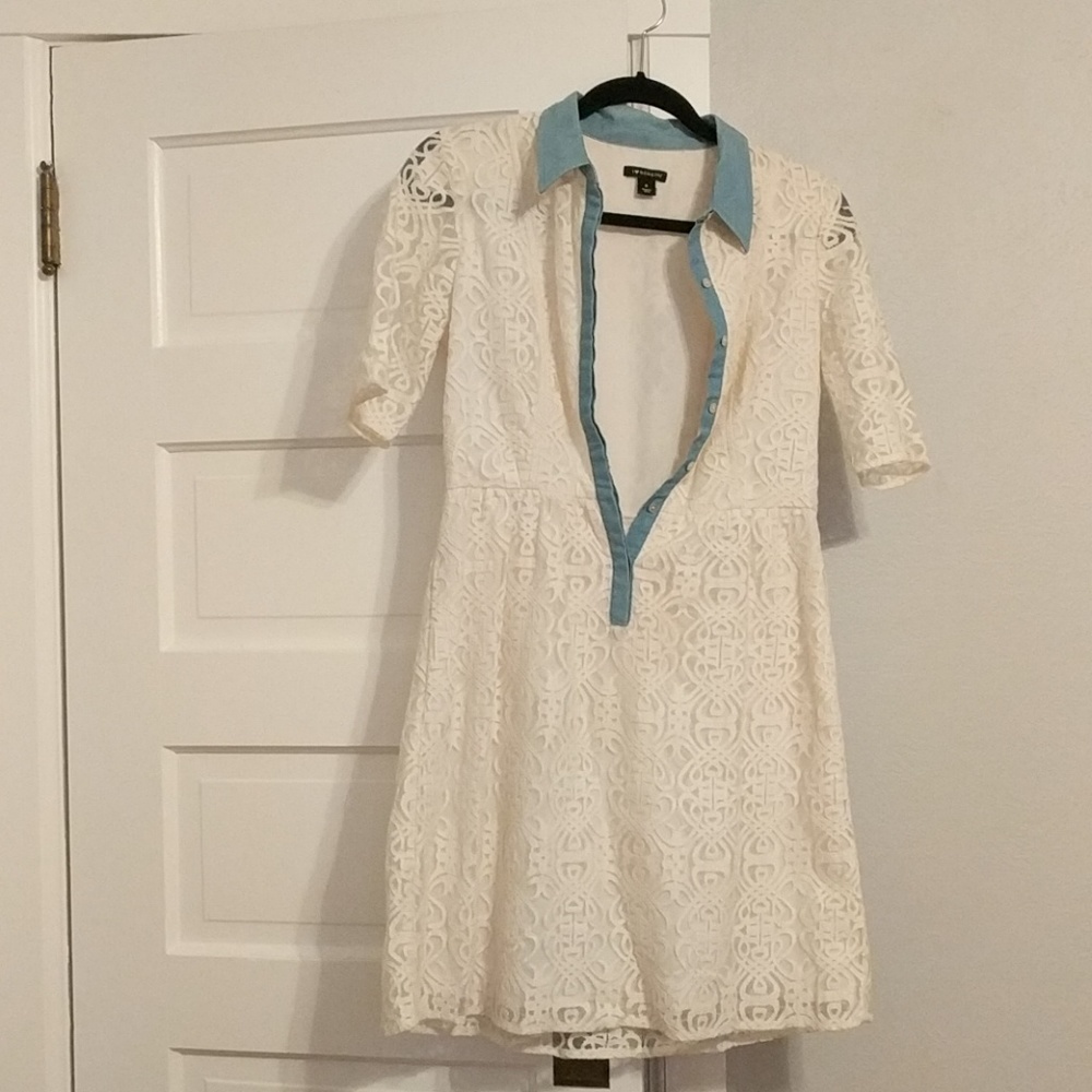 Vintage style button up dress